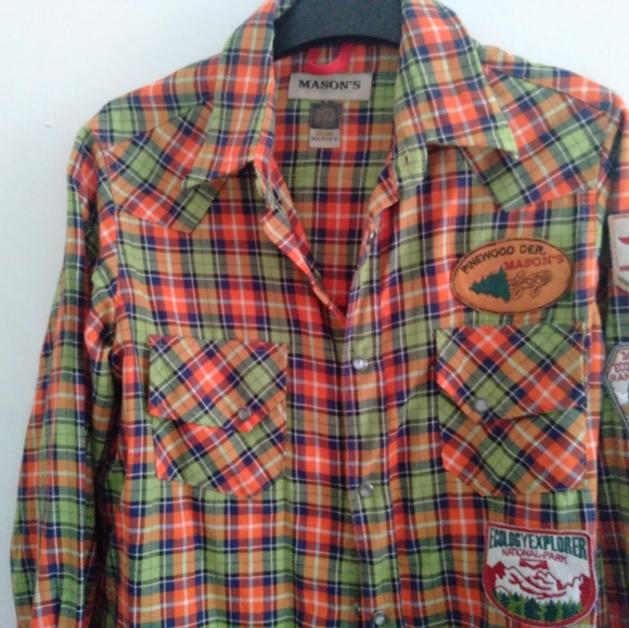 Shirt long sleeve Masons - Picture 3 of 7